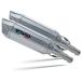 GPR Exclusive Silencieux Slip On Homologué Furore-x Inox Double Ducati Monster 695 06-08 D.61.2.fxsc