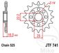 JT Sprockets JTF741.15 15T Stalen Voortandwiel