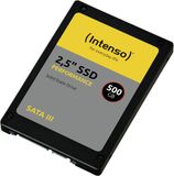 Intenso 2,5 inch SSD SATA III PERFORMANCE - 500GB Interne SSD - 3D NAND - 550 MB/s