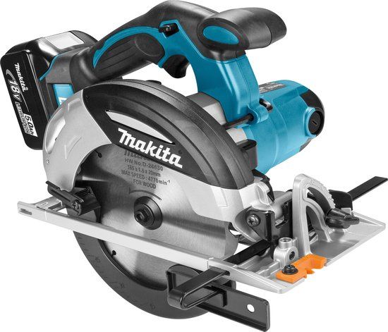 Makita DHS630RTJ Accu Cirkelzaag 165mm 18V 5,0Ah in Mbox