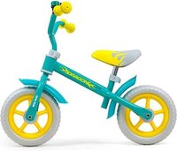 Milly Mally Loopfiets Dragon - Loopfiets - Unisex - Mintgroen;Geel - 10