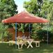 vidaXL Partytent Terracotta Oxford Stof 292 x 292 x 315 cm