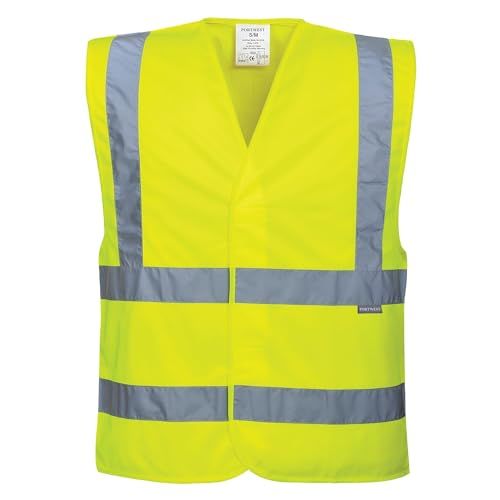Portwest C470 Hi-Vis Twee Band en Brace Hesje, Normaal, Grootte 2XL/3XL, Geel