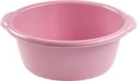 PLASTICFORTE Afwasteiltje - rond - 25L - roze - kunststof - afwasbak - 54 x 21 cm