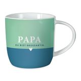 Grafik Workshop Koffiemok 300 ml - Porselein - Papa du bist grosslich