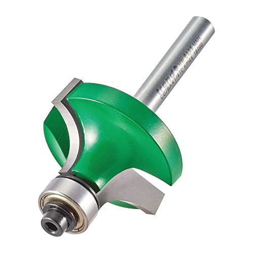 Trend C078AX1/4TC Craft Pro Router Bit - 1/4" Shank - Round Over - 31.7mm Diameter