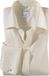 OLYMP Luxor comfort fit overhemd - popeline - beige - Strijkvrij - Boordmaat: 42