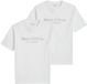 Marc O'Polo T-shirt Big-Logo Set van 2 Wit L