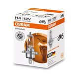 OSRAM 64193.TP Original Line 12V, H4, halogeen koplamp, kartonnen vouwdoos (1 lamp), zilver
