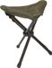 Miltec 3-poot opvouwbare kruk - stoel - groen - 44 cm zithoogte - 100 kg draagvermogen