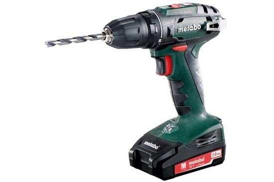 Metabo BS 18 18V Li-Ion Accu Boor-/schroefmachine Set (2x 2.0Ah) in Koffer