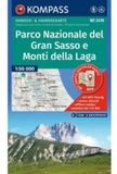 KOMPASS Wanderkarte 2476 Parco Nazionale del Gran Sasso e Monti della Laga 1:50.000