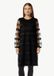 comma casual identity Jurk zwart