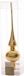Decoris Christmas Gold Kerstboom decoratie piek goud van glas 26 cm