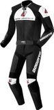 Bogotto Losail Zwart Wit 2-Delig Motorpak - Racepak