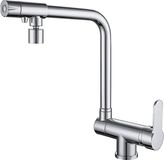 Merkloos Kitchen Faucet - Chroom - Modern - C-uitloop