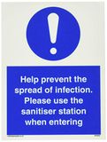 Help Sanitiser station