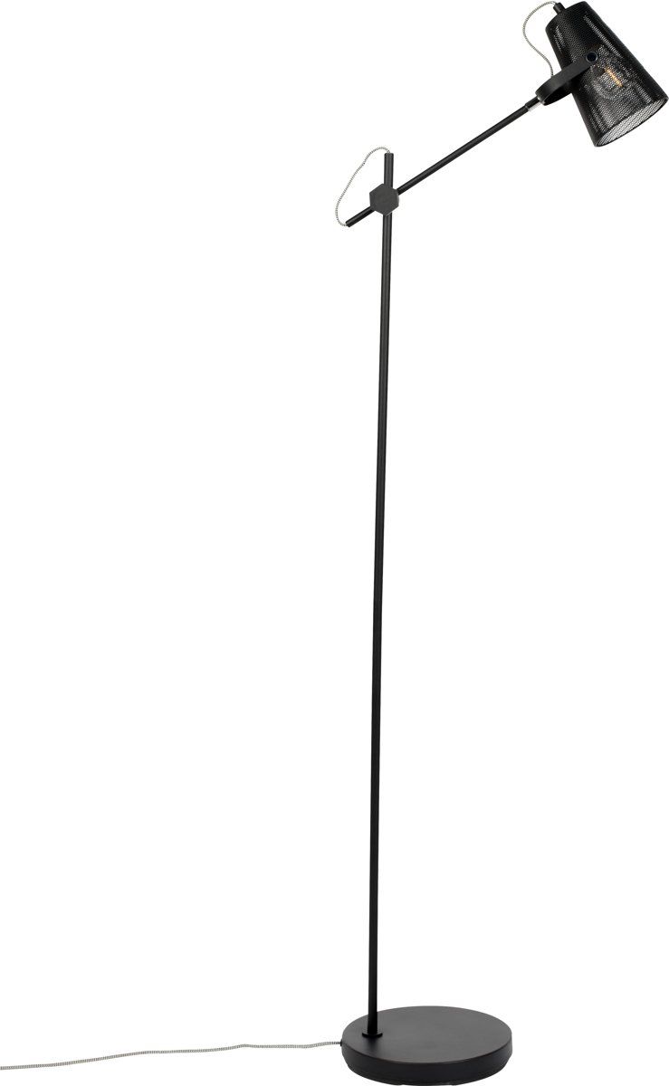 Feliz Fokus Vloerlamp - Zwart - Ijzer - E27 - 40 Watt