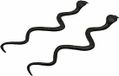 ATOSA Halloween Decoraties Slang Zwart 35 cm (2 Stuks)