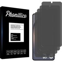 Phonillico® Verre Trempé pour Samsung Galaxy S26 PLUS [Pack 4] Film Noir Anti Espion Vitre Protection Ecran
