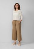QS s.Oliver Culotte van viscose 32 Olijfgroen