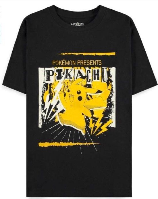 Pokémon Pika Punk Men's T-shirt - Black - XL