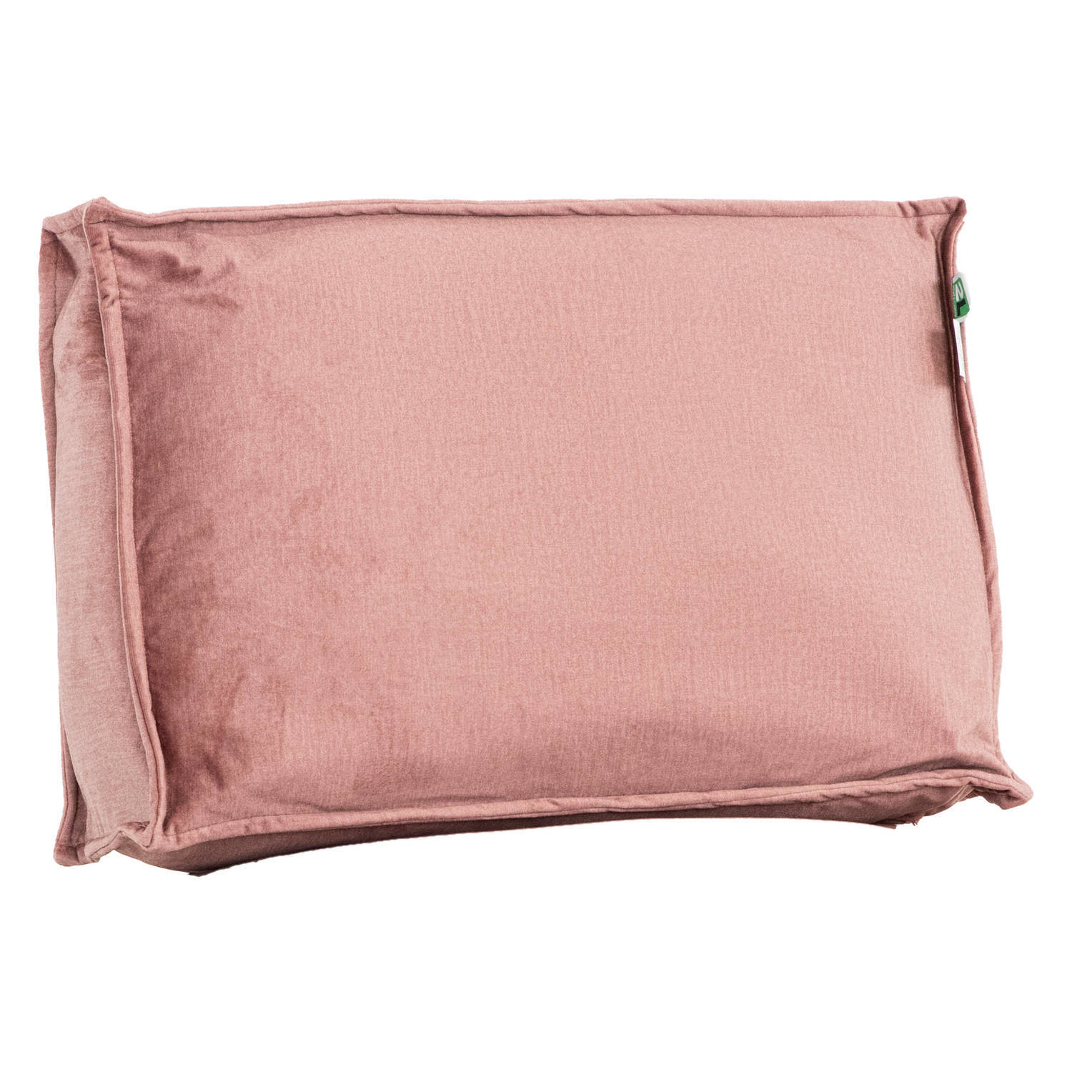 2L home&garden palletkussen velvet oud roze - 60 x 40cm