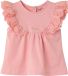 Vertbaudet T-shirt met Engels borduursel babymeisje roze