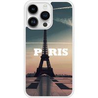iPhone 14 Pro Paris bedrukt siliconen hoesje
