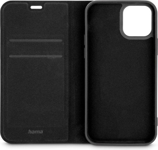Hama Daily Protect Booklet Apple iPhone 12/12 Pro Zwart Met standfunctie