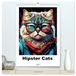 Hipster Calvendo Hipster Cats (High Quality Premium Wall Calendar 2027 DIN A2 portrait)