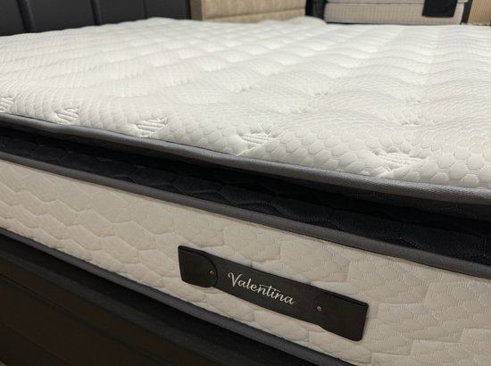 MatexBedding Valentina Luxe Matras met Topper - 180x200 cm - Wit