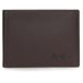 Pepe Jeans Luton Portemonnee met portemonnee, bruin, 11 x 8 x 1 cm, leer van Joumma Bags