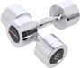 HMS Chroom Dumbbell Set - 2 x 6 kg