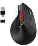 Mobility Lab Souris ergonomique - Sans fil - Noir - ML314259