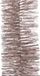Merkloos Decoris Kerstslinger - 3 stuks - Lichtroze - 270 x 7 cm - Folieslinger