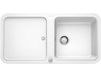 BLANCO YOVA XL 6 S, 519587, gootsteen, granieten spoelbak van Silgranit PuraDur, 1 stuk, wit