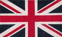 Gift Company Union Jack, kokosnoten PVC deurmat 75 x 45 cm, kokos & polyvinylchloride, meerkleurig