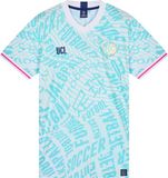 UEFA Champions League Global native voetbalshirt - Maat XS - Blauw/Wit