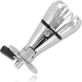 Black DUSEDO-MOI BV Spreidende RVS Anker Buttplug met Slot - Asslock - The Junior