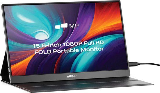 Mp Mobile Pixels Fold - Draagbare Monitor - 15.6 Inch - FHD - Zwart