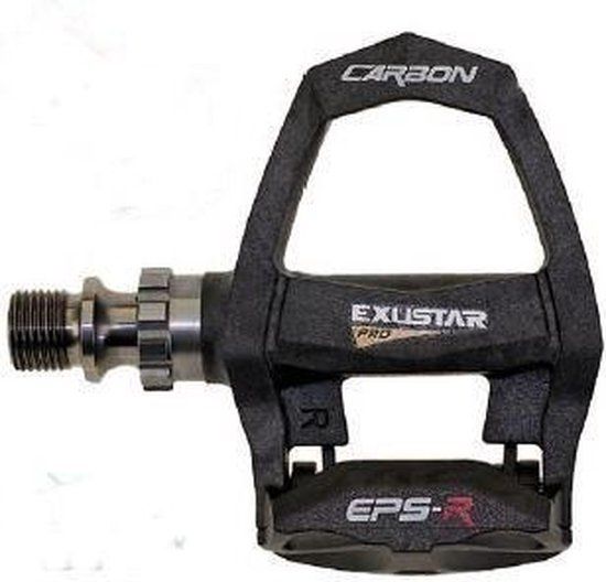 Exustar Klikpedaal road carbon zwart