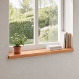 vidaXL - Raamprofielen - 2 st - Lak - 100 x 25 x 2 cm - Massief beukenhout