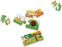 Ravensburger Waar wonen ze? Educatief spel Frans 3-6 jaar