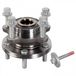 FEBI BILSTEIN Jeu de roulements de roue pour VOLVO V40 Hayon (525, 526) Roulement à billes oblique 80mm 176532