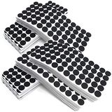Adsamm® 3000 x Zelfklevende Viltglijders Zwart Ø 20 mm Rond 3,5 mm dik