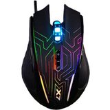 A4Tech X87 Gamen Ambidextrous USB Type-A Optisch 2400 DPI Muis