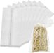 OEM Shenzhen Haorui Industrial Technology Co., Ltd. 100 stuks PVA-zakjes - Oplosbare zakken voor karpervissen - Visaccessoires voor karpers - 145 x 73 cm - Transparant
