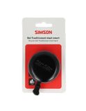Simson Bel Traditioneel Zwart Staal