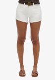 Superdry Dames Jeansshort met Hoge Taille Optic